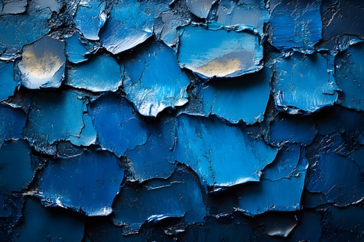 Abstract Blue Textured Paint Layers for Modern Artistic Design and Creative Backgrounds photo