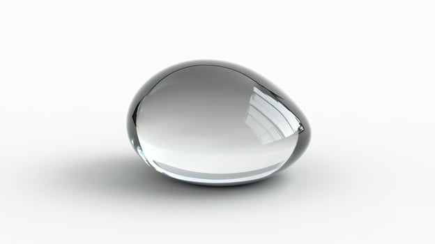 Transparent Sphere Drop photo