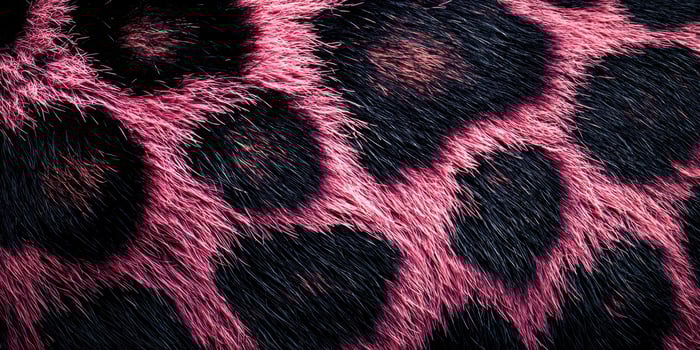 A close up of a leopard's fur photo