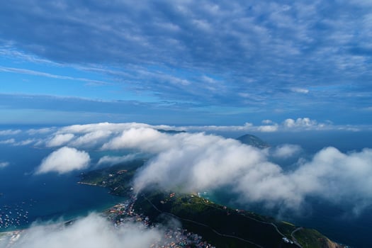 Aerial Landscape of Awesome Beach in Arraial do Cabo Rio de Janeiro Brazil. photo