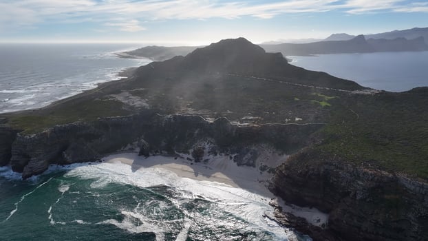 Beauty Cape Point Lighthouse in Cape Town Western Cape in South Africa . Awesome Tourism. photo