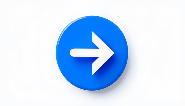 Blue button with arrow pointing to the right photo
