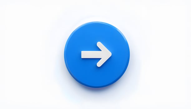 Blue button with arrow pointing to the right photo