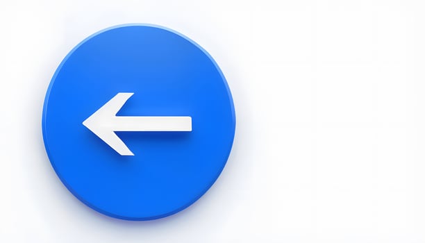 Blue arrow pointing to the right direction photo