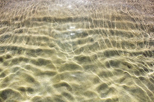 Shiny water surface photo
