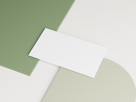 Customizable Business Card Layout on Grey photo