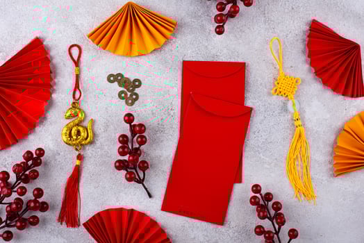 2025 Chinese new year of snake concept photo