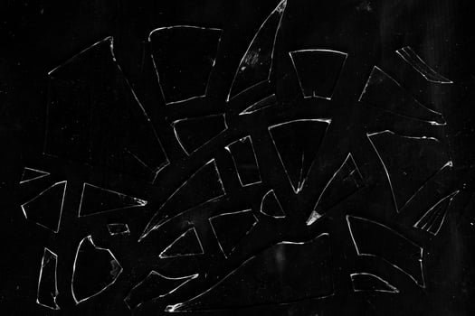 Abstract glass shards texture background photo