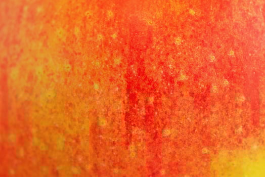 Texture of red and yellow apples as background photo