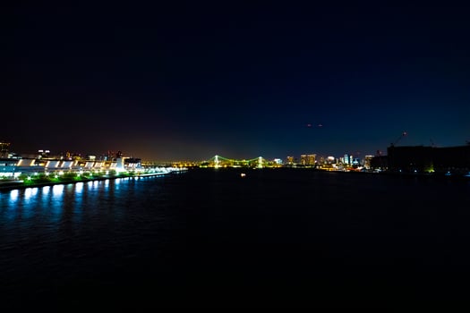 Bayarea at the business town in Ariake Tokyo photo