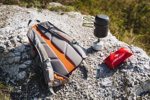 Essential Outdoor Hiking Gear and Cooking Equipment Perfectly Suited for Navigating Rocky and Challenging Terrain During Your Adventures photo