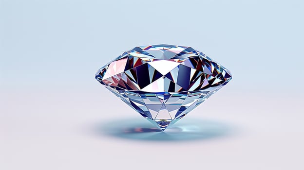 Sparkling Gemstone - Precision-Cut Diamond photo