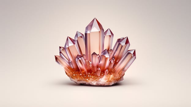 Shimmering Quartz Crystals - A Stunning Display of Natural Beauty photo
