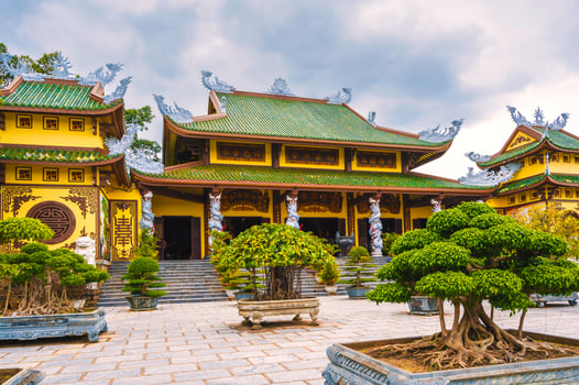Linh Ung Buddhist Temple on the Son Tra Peninsula near Da Nang, Vietnam. photo