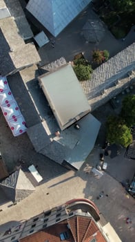 Aerial Mosque in Mostar photo
