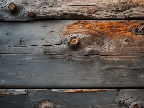 Textured wooden surface with rustic gray and brown tones. photo