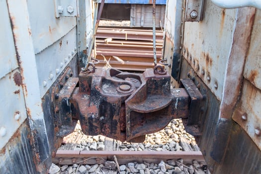 Train Steel Connection Coupler photo