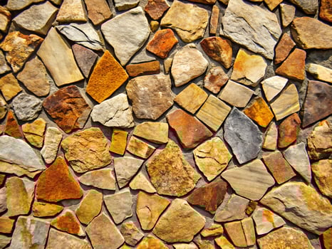 Rough Flagstone Rubble Texture Background photo