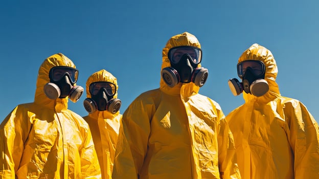 Protective Gear for a Dangerous Situation photo