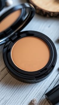 Elegant Compact Foundation - Exquisite Makeup Application photo