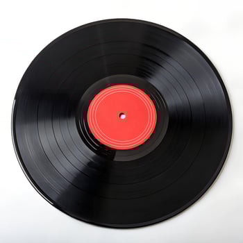 Black vinyl record lp album disc photo