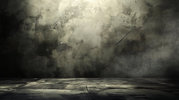 Moody concrete wall with dramatic shadow effects art photo