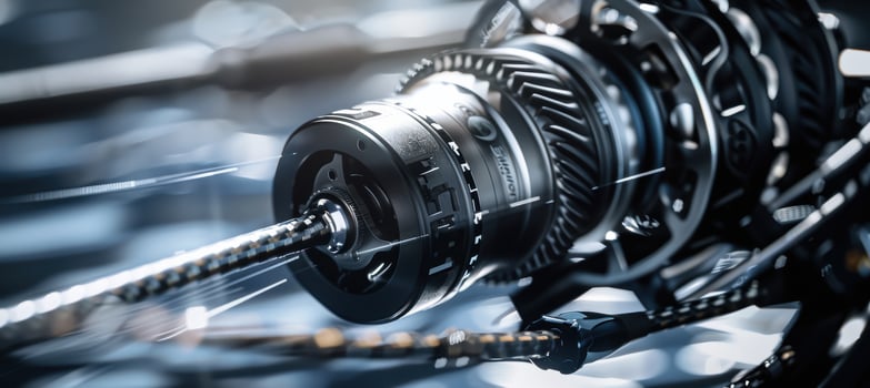 Modern Digital Advertisement Featuring Professional Feeder Fishing Gear Design photo