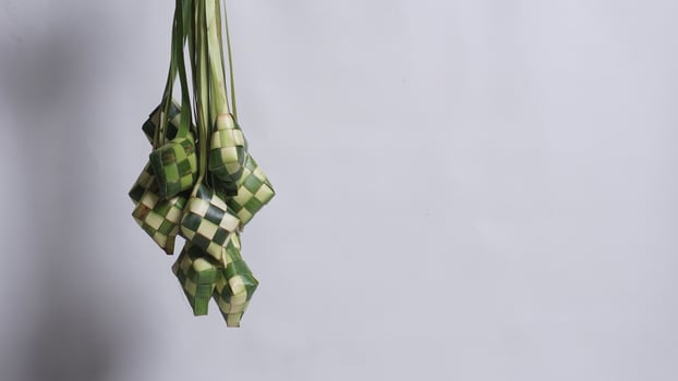 Ketupat Packaging for Eid al-Fitr photo