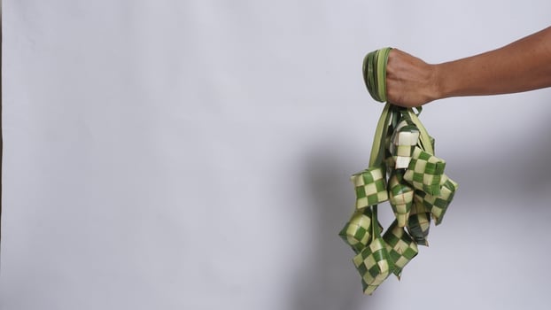 Ketupat for Ramadan and Eid al-Fitr photo