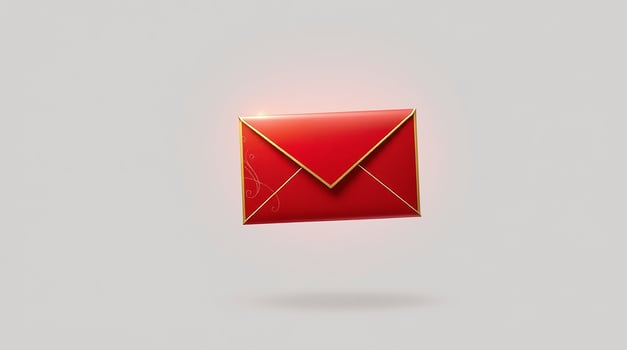 Bold and Vibrant Red Envelope for Celebrations photo
