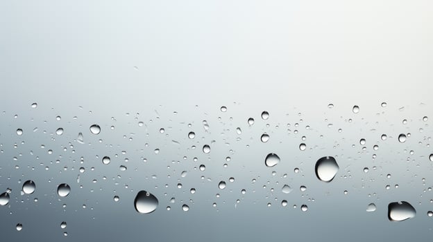 Raindrops on the window, abstract background photo