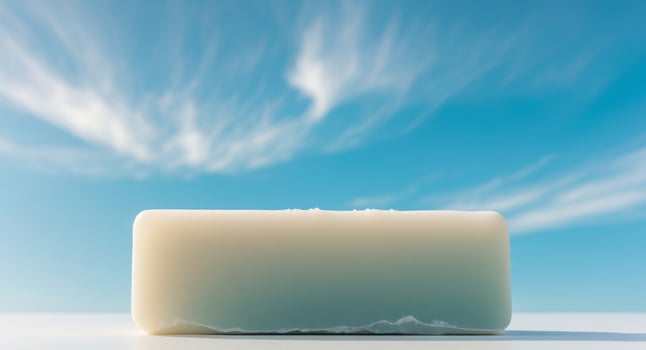 Fresh Spring Cleaning Soap and Sky Contrast. photo