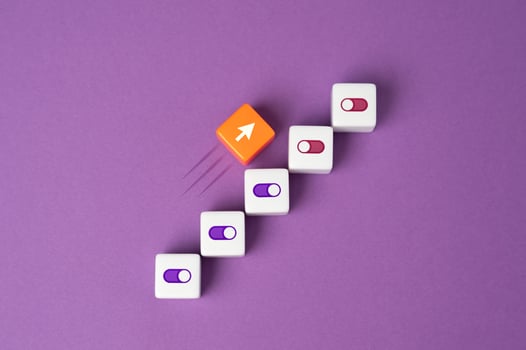 Allow all items. Enable all buttons. Give permission to cookies. Activate options. Cyber security and safety of personal data. On an Off switch buttons. photo