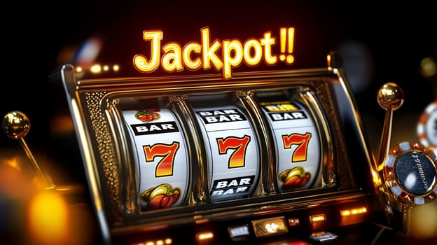 digital jackpot counter flipping rapidly to a high number photo