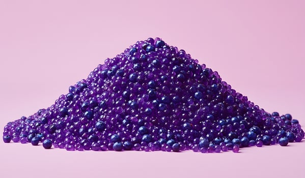 A Purple Pile of Blueberry Spheres photo