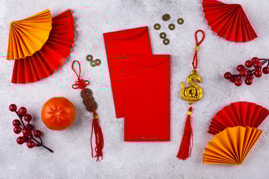 2025 Chinese new year of snake concept photo