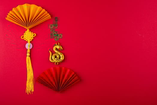 Chinese new year concept. Lunar year of snake photo