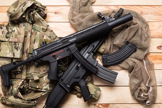 weapons and military equipment of special operations forces soldier photo