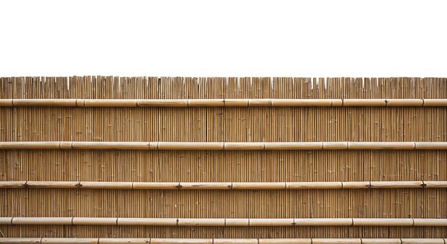 Natural Bamboo Fence Texture Image for Design Projects photo