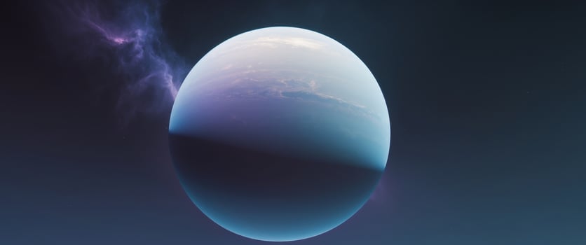 planet and space , copy space concept for wallpaper or background. photo