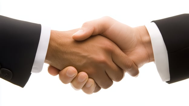 Business Handshake Agreement Partnership Deal Collaboration Success Teamwork Contra photo