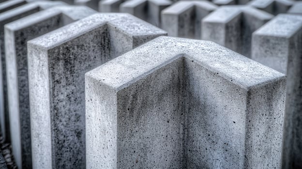 Abstract Concrete Structure Architectural Design photo