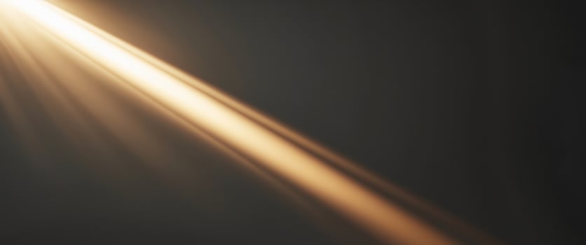 sun light on black , copy space concept for wallpaper or background. photo