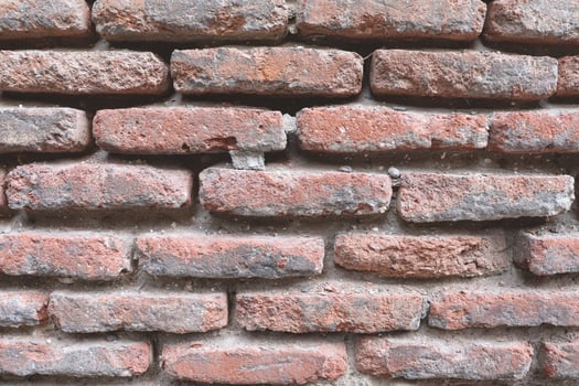 Old brick texture in close up. Bricks background. Stone texture. photo