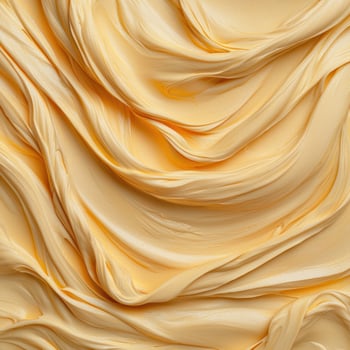 Close up of creamy, yellow butter texture photo
