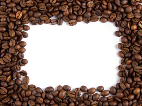 a cluster of coffee beans featuring frame or border photo