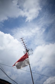 Indonesian Flag so nice photo