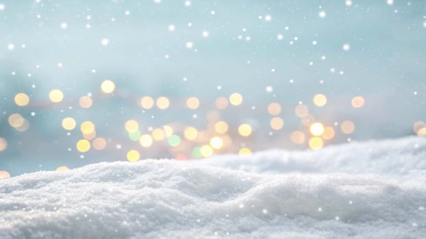 Gentle white snow background photo