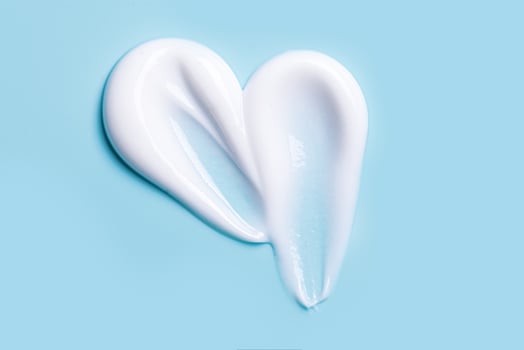 Cosmetic cream texture photo