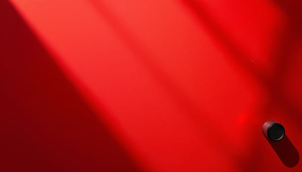 A red wall photo
